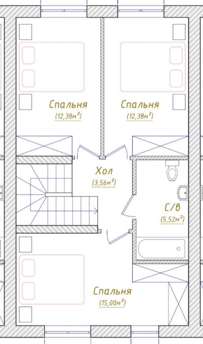 Продаж Таун хаусу м. Буча, є розтермінування