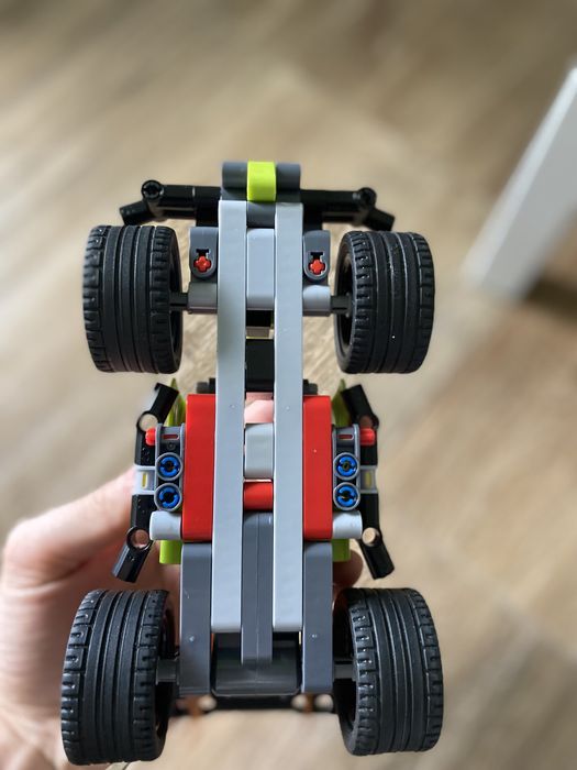 Конструктор TECHNIC как Lego Зеленый Гоночный Автомобиль