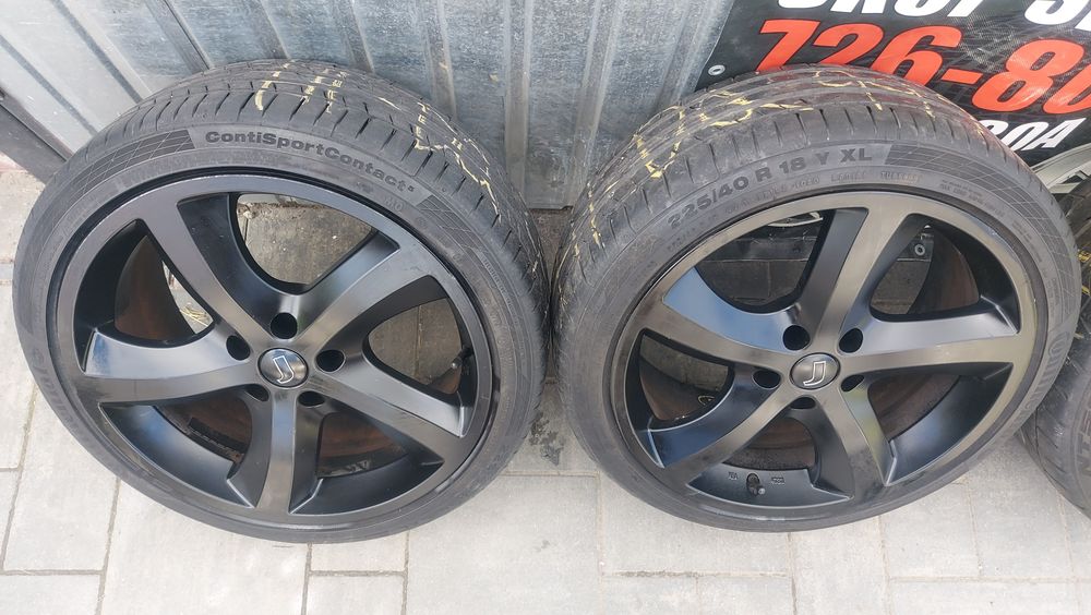 Alufelgi 18" 5x112 - 8.5j ET32 R.O.D. GERMANY + 225/45R18
