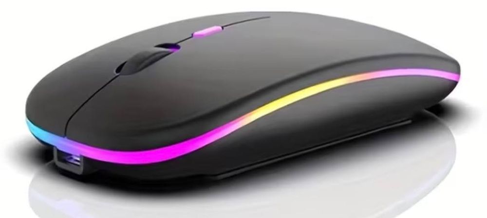 Бездротова мишка з RGB підсвіткою USB/Bluetooth