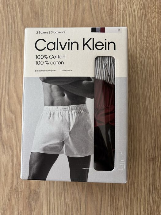 Bokserki Calvin Klein luźne spodenki M