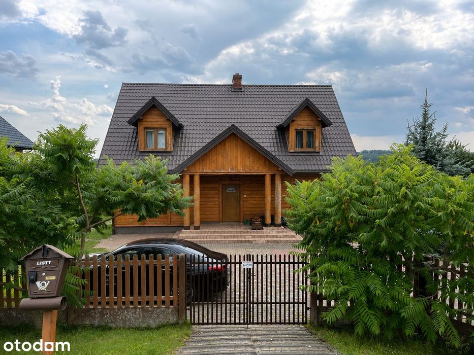 Wyjątkowa drewniana rezydencja 280 m na 2-hektarowej działce