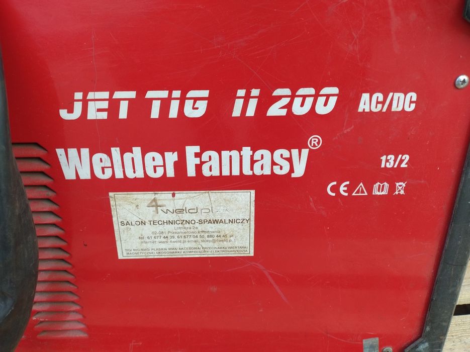 Jet Tig II 200 AC/DC spawarka tig do aluminium