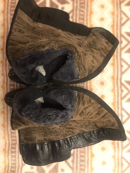 Шкіряні зимові чоботи Grado 37 р.