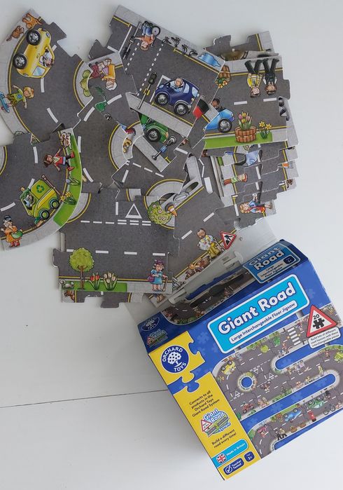Puzzle Jezdnia Droga Orchard Toys Giant Road Ulica Samochodowa