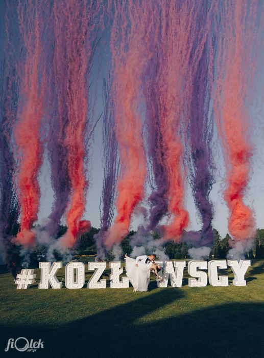 Ciężki dym, fontanny/wiatraki iskier, wyrzutnie konfetti, miny dymne!!