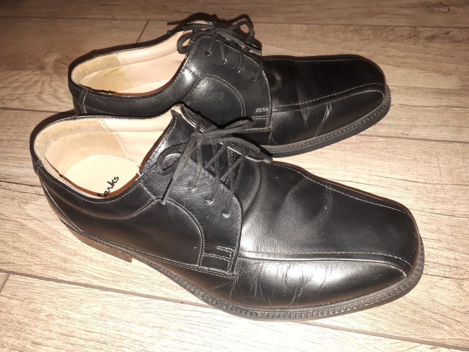 Туфли Clark's кожа 8,5 (42,5 размер, 28,5 см стелька).