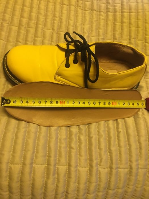 Лаковые туфли под Dr.Martens