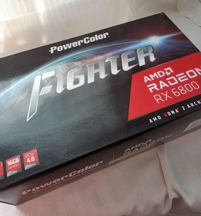 PowerColor RX 6800 Fighter – ідеальний стан, повний комплект
