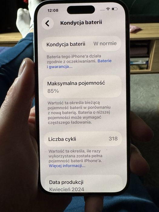 Iphone 15 128 gb idealny !