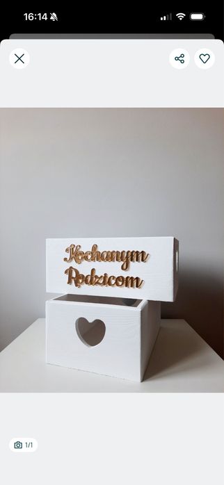 Zestaw koszyczki prezentowe slub