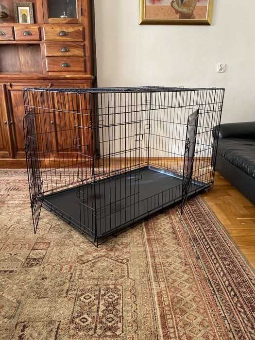 Klatka dla psa NOWA metalowa XXXL kojec transporter PREMIUM 122CM