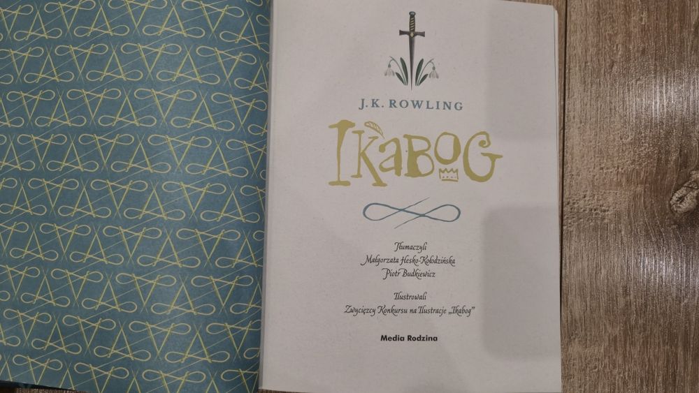 Książka "Ikabog" J. K. Rowling