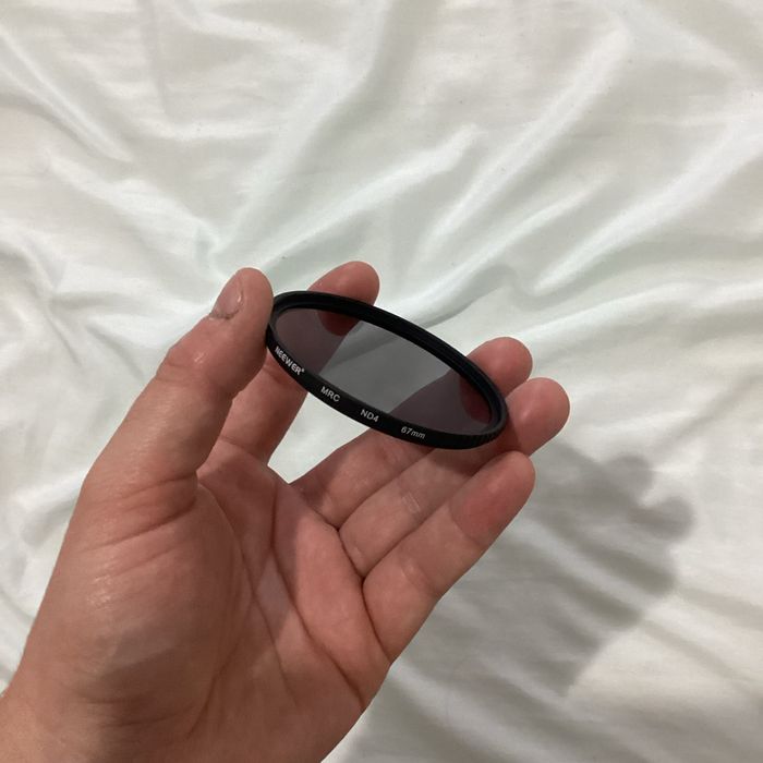 Filtros ND 4, 8 e 64 c/bolsa de transporte NEEWER - NOVO