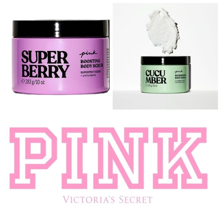 Скраб для тіла Pink Victoria's Secret Super Berry (Ягідний мікс))