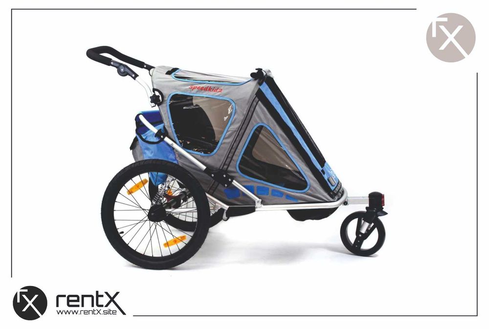 Przyczepka rowerowa dla dzieci Thule, riksza - wynajem