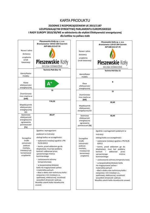 Kocioł z Podajnikiem na Pellet i Ekogroszek 15kW 5 klasa Ekodesign, hybryda, DUO, dwupaliwowy, dwufunkcyjny, dostawa GRATIS, dotacja, montaż