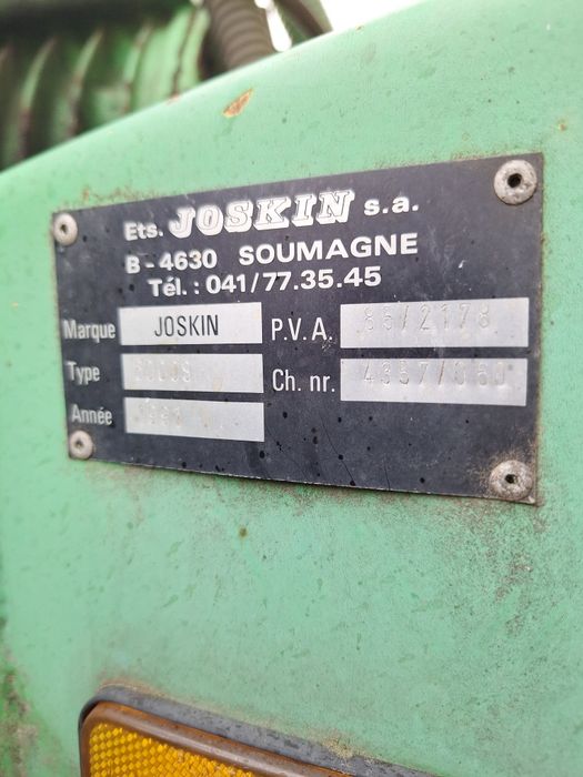 Beczkowóz joskin 6000 l