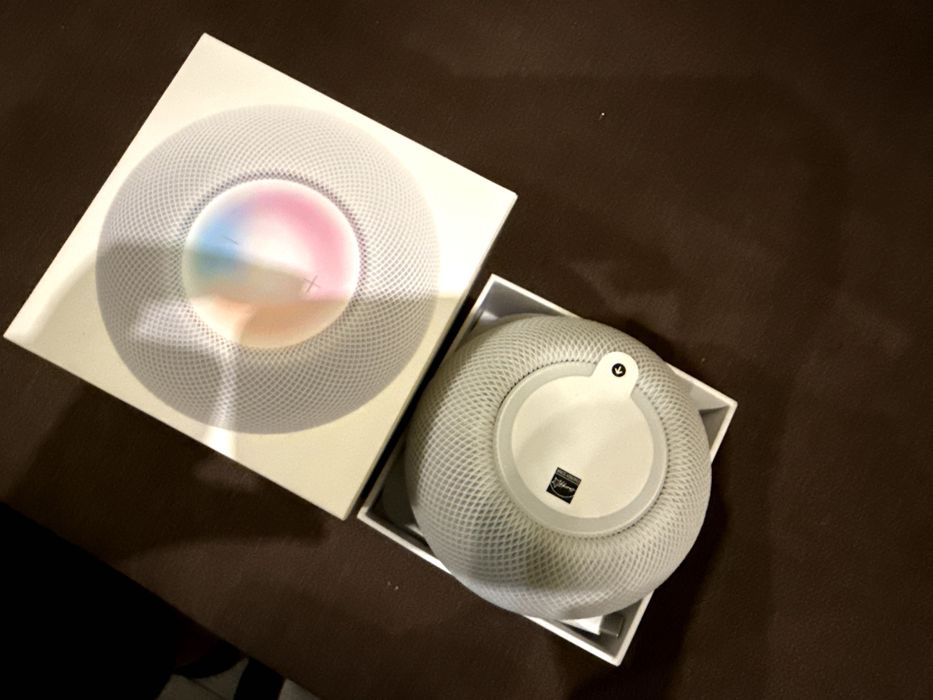 Колонка Apple HomePod mini Space White Blue Yellow Orange