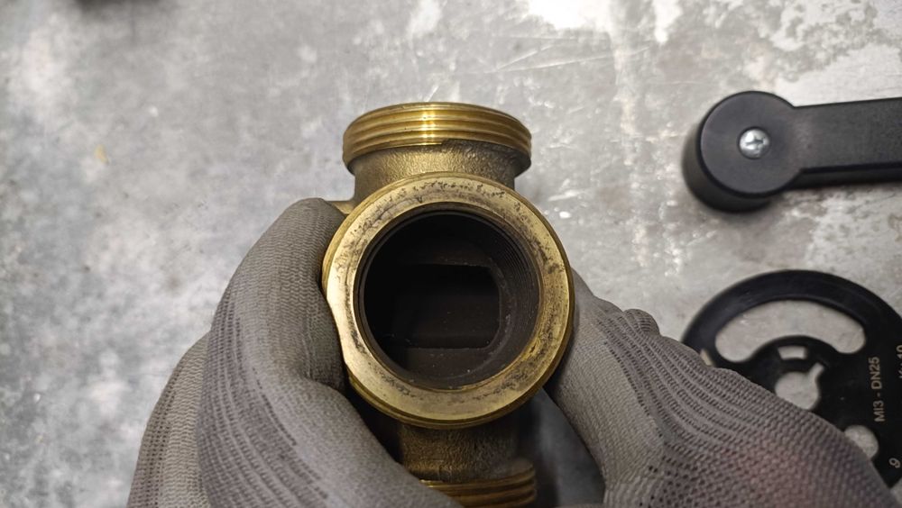 Zawór mieszający 4 drogowy Hel Wita calowy