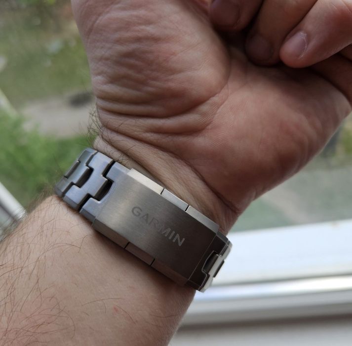 Титановый ремешок garmin 22-26мм