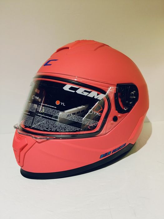 Capacete criança menina CGM Lucky integral mota scooter novo