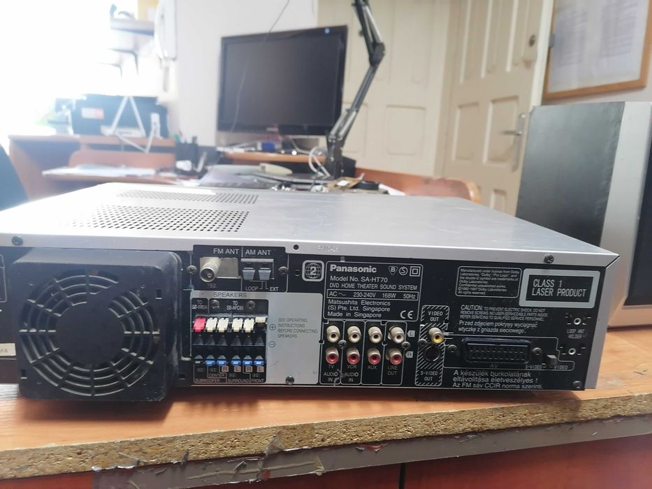 Amplituner Panasonic SA-HT70 z dvd x 5