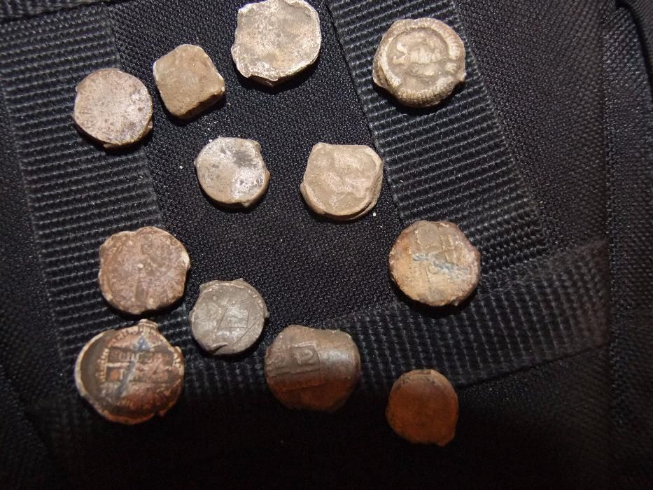 Stare plomby z worków ANTYK