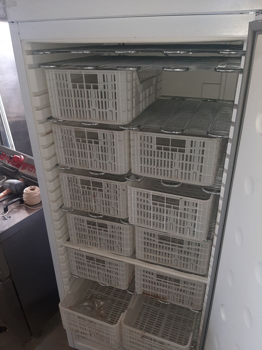 Armario congelacao com caixas
