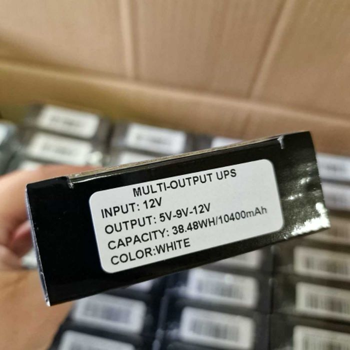 Безперебійник для роутера WGP 10400 мАг 12V 9V 5V / ДБЖ ups ибп