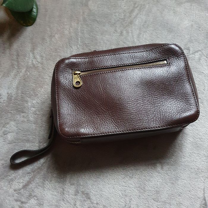 Кожаная сумка барсетка Mulberry!