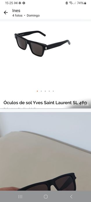 Óculos de sol Yves Saint Lauren