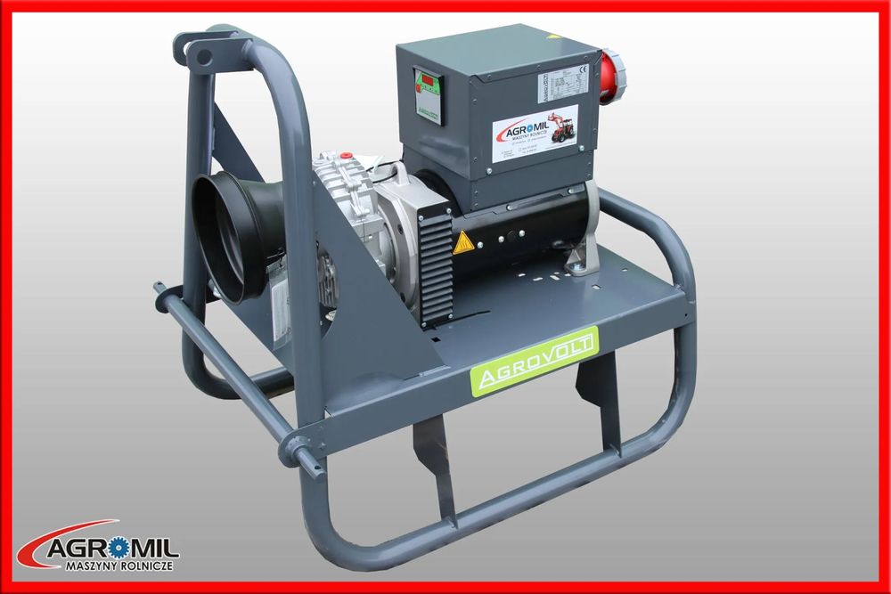 Agregat prądotwórczy Na Wałek WOM 27kVA AV27R AVR