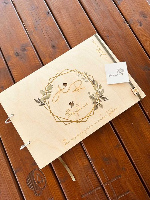 Livro de honra personalizado