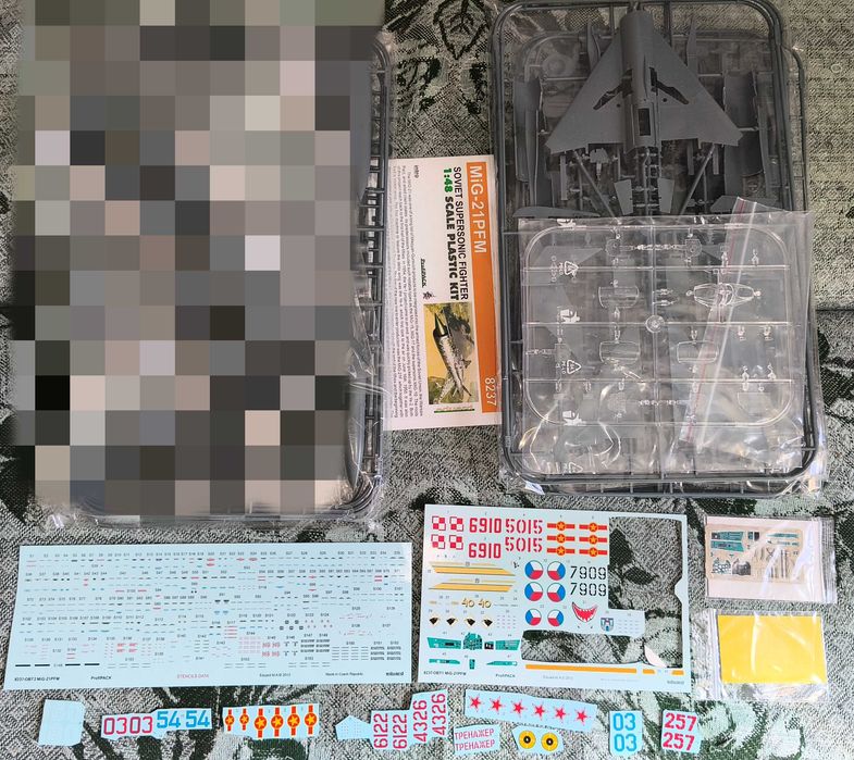 Міг-21ПФМ eduard profipack + допи обмін модель літак