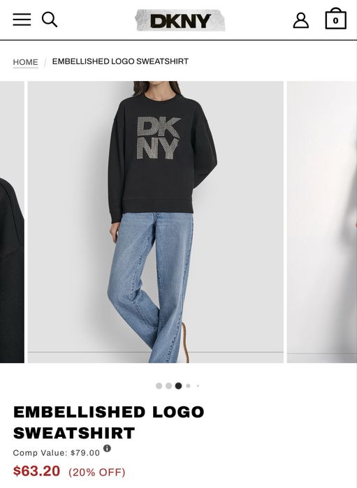 Новий стильний світшот DKNY , оригінал в наявності