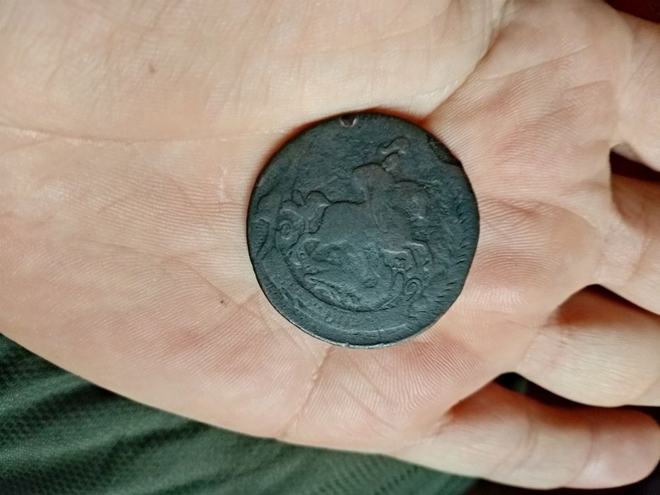 Монета 2 коп 1763 року