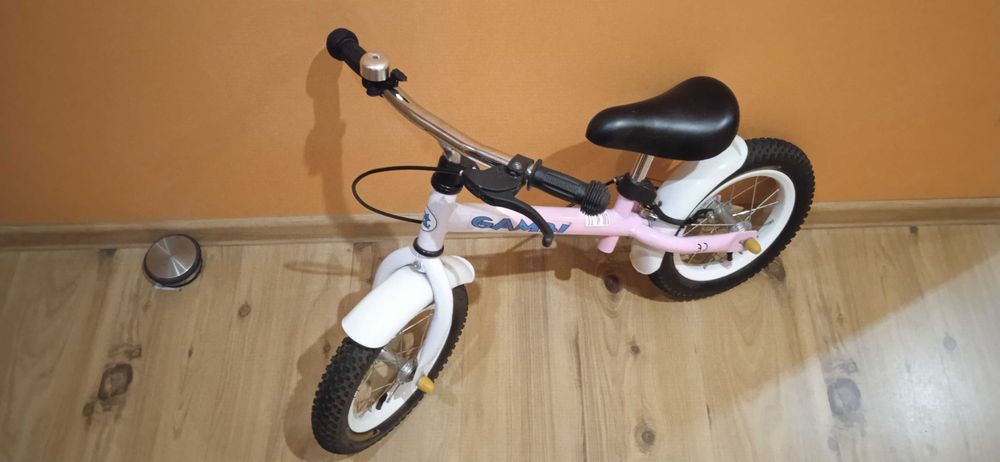 Rowerek biegowy Gambi Różowy-Jak Nowy