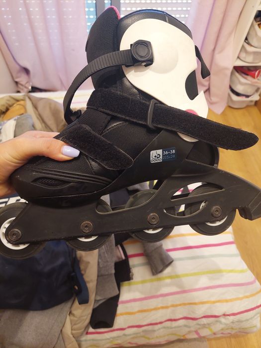 Patins em linha extensível 36-38