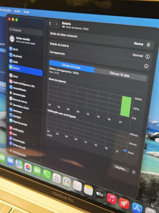 MacBook Pro M1 16GB 256GB c/ NOVO. Troca/retoma. Caixa, acessórios originais.