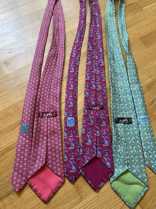 Оригінальні краватки Hermes