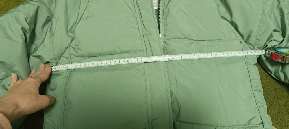 Тепла довга куртка пальто  164 см