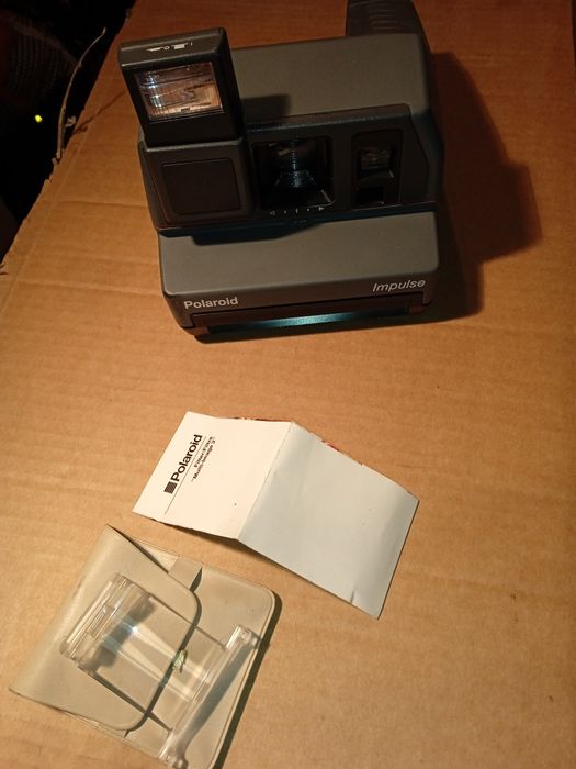 Aparat Polaroid 600 + filtr multi image 3