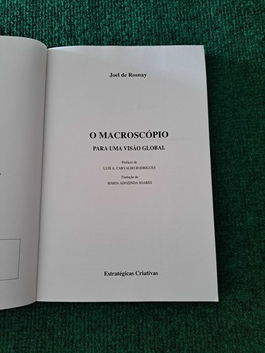 O Macroscópio - Para uma visão global - Joel de Rosnay