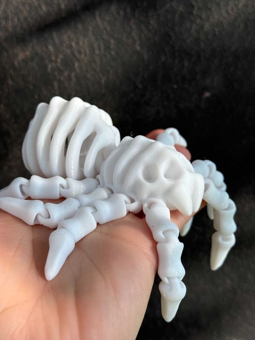 3D іграшки, рухомі скелети восьминога та павуків