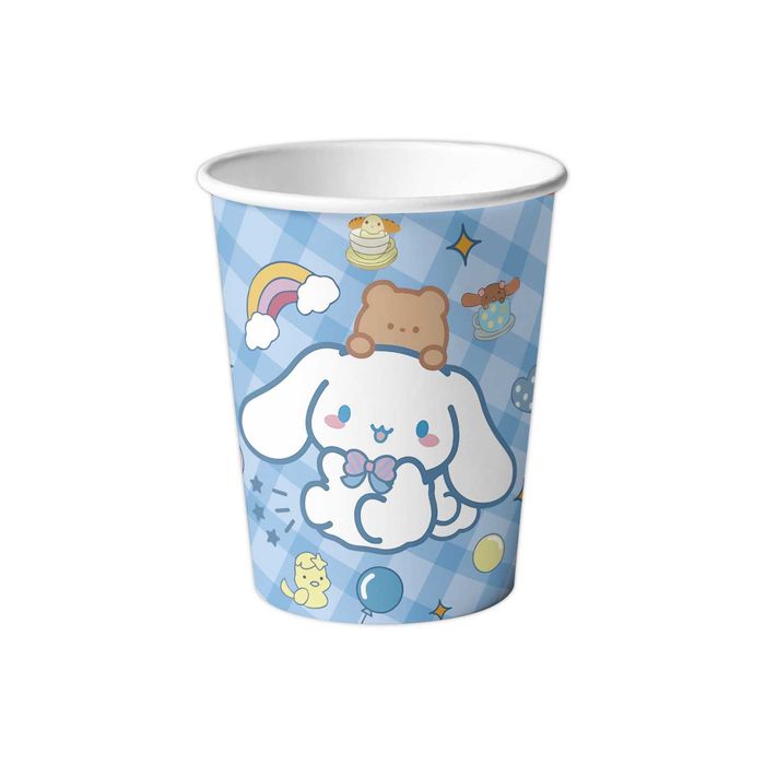 Cinnamoroll zestaw urodziny kubki talerze 40 elem. kubeczki talerzyki