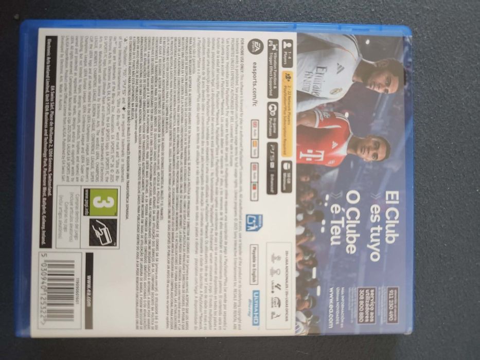 Jogo PS5 FC26 como novo