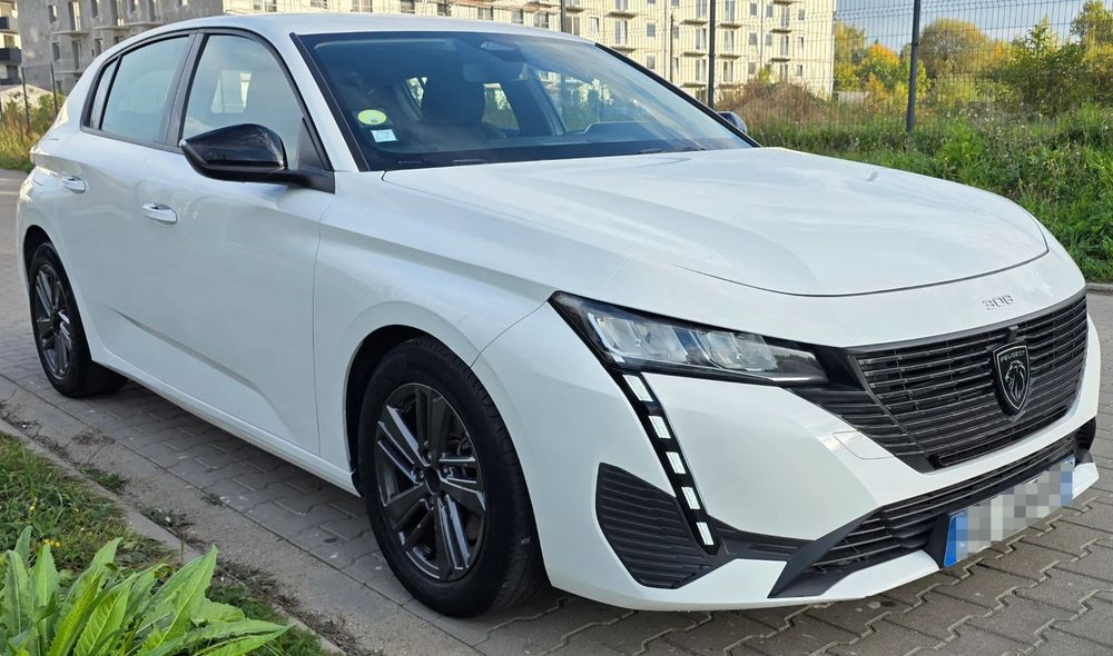 Peugeot 308 Super opcja, mały przebieg, zadbany, palący i jeżdzący