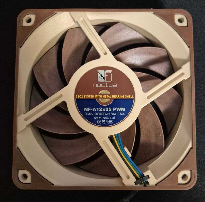 Топові вентилятори Noctua, be quiet!