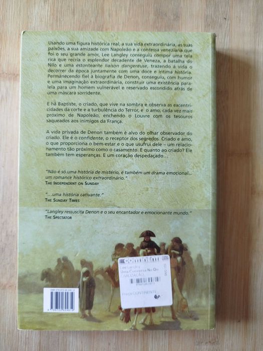 Uma Conversa no Quai Voltaire de Lee Langley